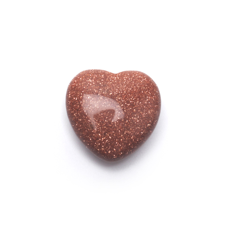 Goldensand stone Puffy heart